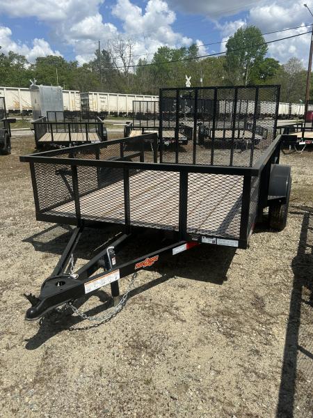 New 76x10 D2E Highside Utility Trailer