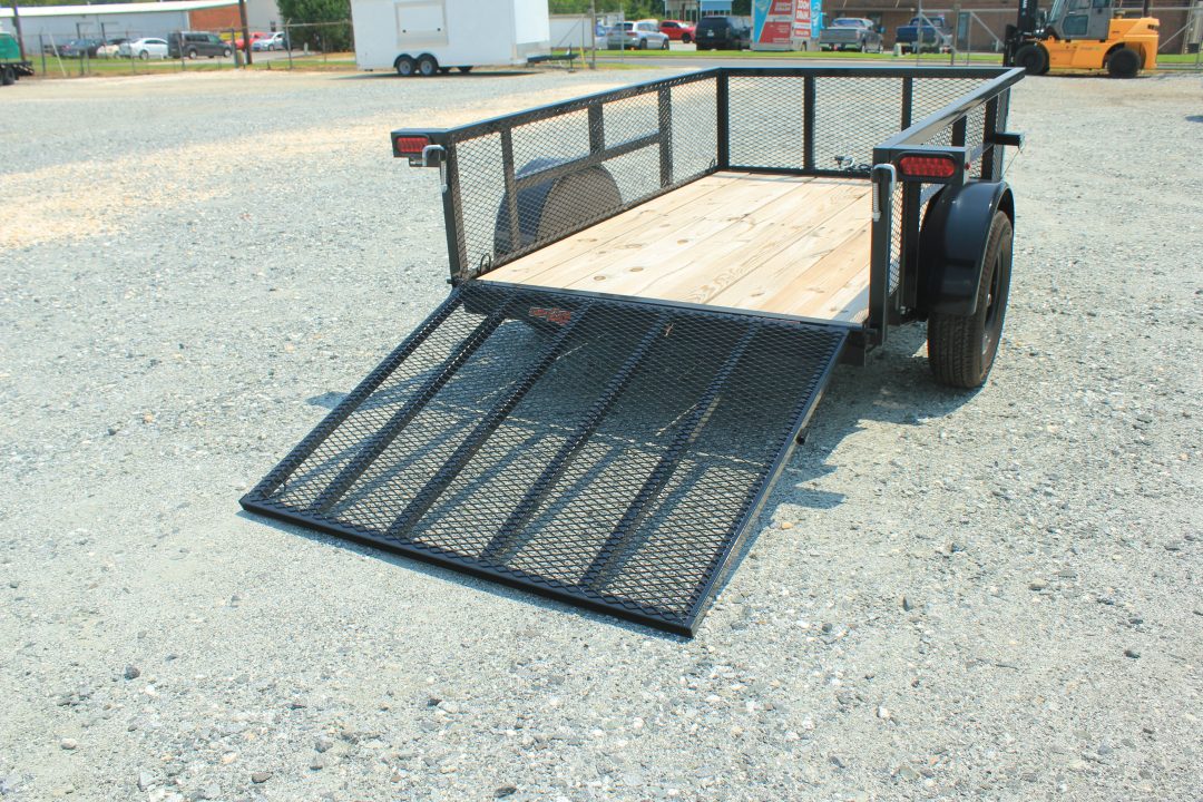 New 2026 Down 2 Earth Trailers 5x8 w/ 2ft Expanded Sides and Gate Utility Trailer