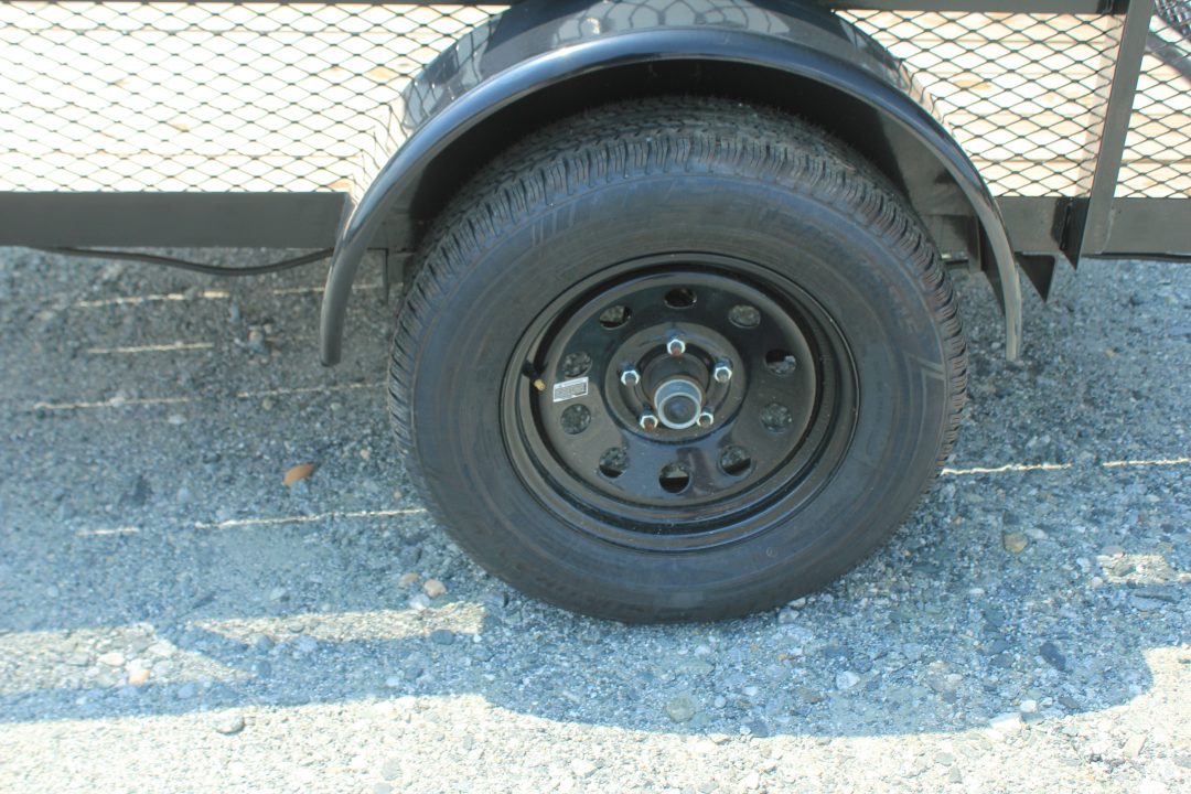 New 2026 Down 2 Earth Trailers 5x8 w/ 2ft Expanded Sides and Gate Utility Trailer