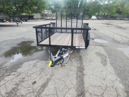 New 2026 Down 2 Earth Trailers 5x8 w/ 2ft Expanded Sides and Gate Utility Trailer