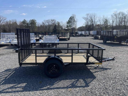 New 2026 Down 2 Earth Trailers 5x10 w/ Gate and 2' Expanded Sides Utility Trailer