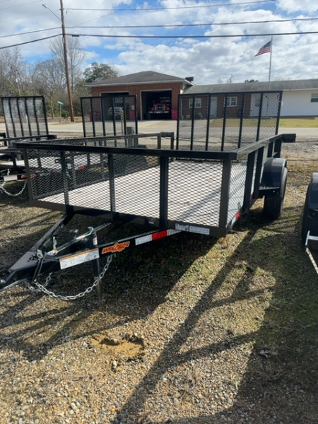New 2025 Down 2 Earth Trailers DTE 76x12 Highside Utility Trailer