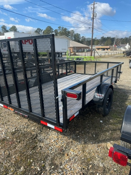 New 76x12 D2E Highside Utility Trailer
