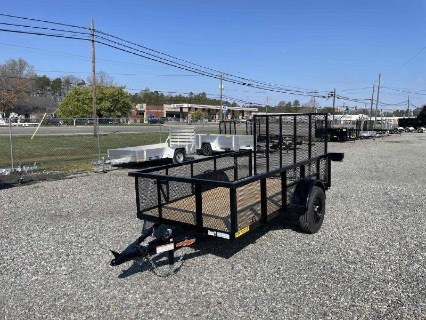 New 2026 Down 2 Earth Trailers 5x10 w/ Gate and 2' Expanded Sides Utility Trailer