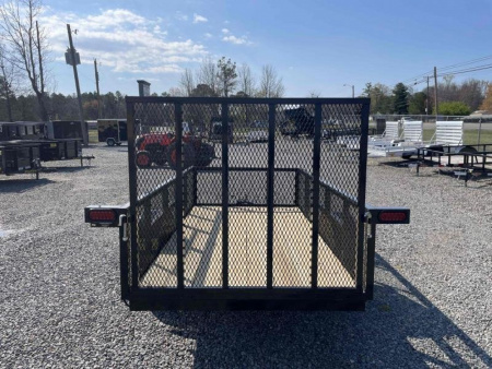New 2026 Down 2 Earth Trailers 5x10 w/ Gate and 2' Expanded Sides Utility Trailer