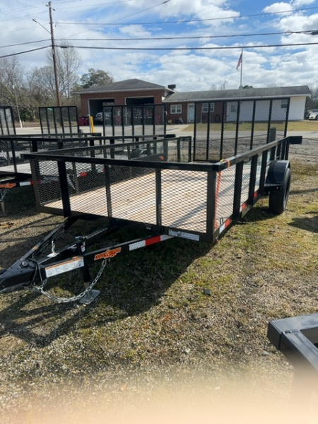 New 2025 Down 2 Earth Trailers DTE 76x14 Highside SA Utility Trailer