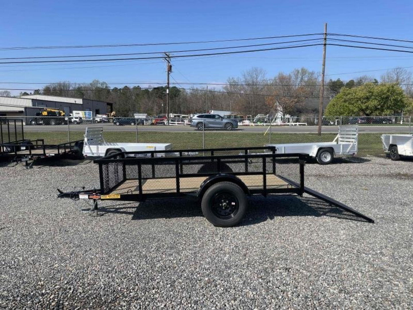 New 2026 Down 2 Earth Trailers 5x10 w/ Gate and 2' Expanded Sides Utility Trailer