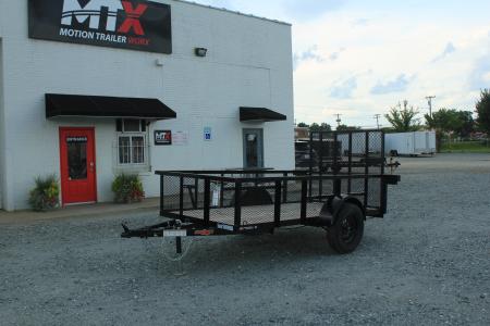 New 2026 Down 2 Earth Trailers 5x10 w/ Gate and 2' Expanded Sides Utility Trailer