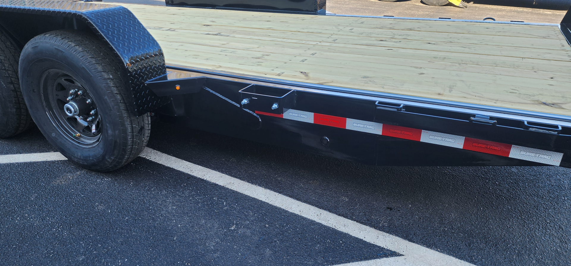 New 7 x 18 Sure-Trac Tilt Bed Equipment Trailer 14k