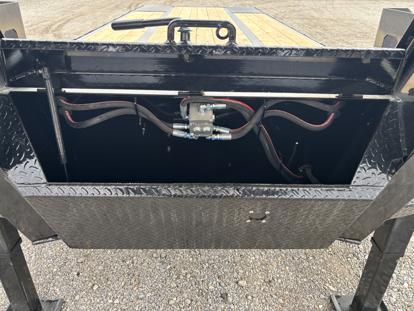 New 2026 Horizon Trailers FYZ 34' HYD Tilt GN Equipment Trailer
