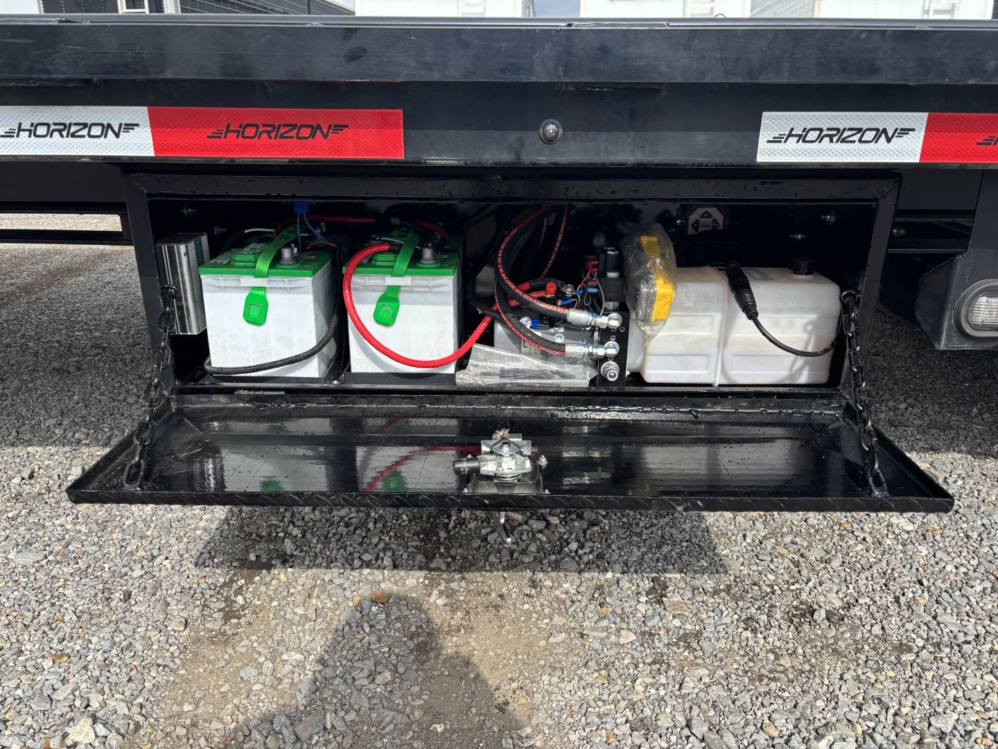 New 2026 Horizon Trailers FYZ 34' HYD Tilt GN Equipment Trailer