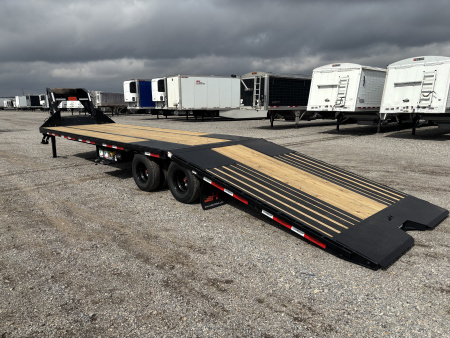 New 2026 Horizon Trailers FYZ 34' HYD Tilt GN Equipment Trailer