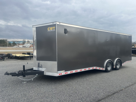 New 2026 COVERED WAGON 8.5X24 TANDEM ENCLOSED TRAILER 14K WITH 14PLY TIRES