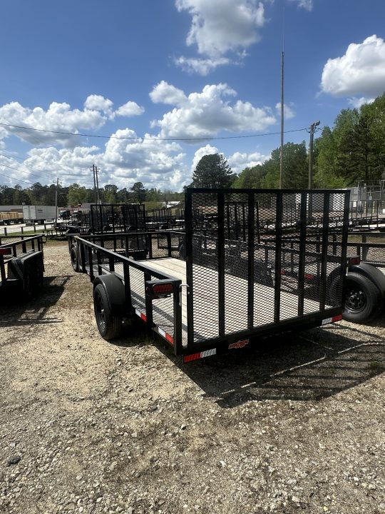 New 76x14 D2E Highside Utility Trailer