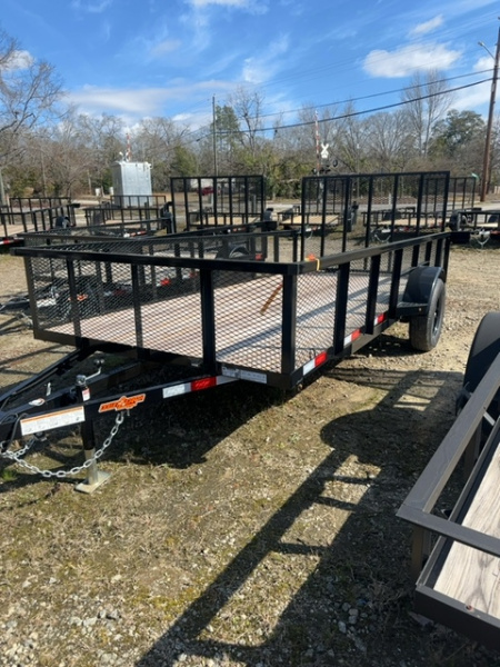 New 2025 Down 2 Earth Trailers DTE 76x14 Highside SA Utility Trailer