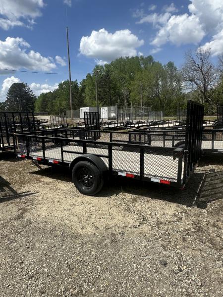 New 76x14 D2E Highside Utility Trailer