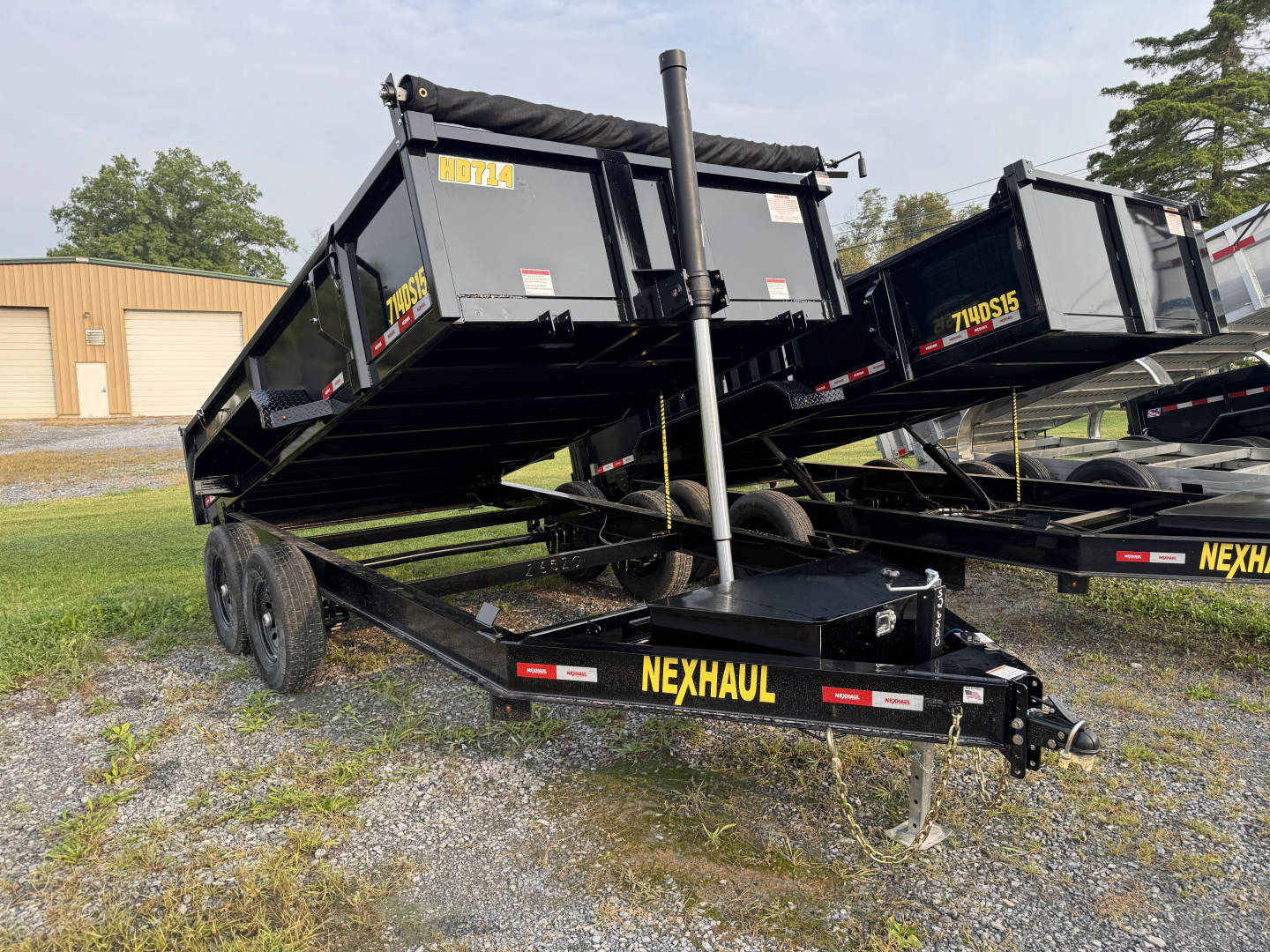 New 2026 Nexhaul N714TA/DUMP Dump Trailer TELESCOPIC RAMPS FREE TARP KIT SUMMER SALE ON NOW