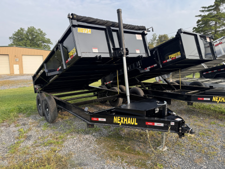 New 2026 Nexhaul N714TA/DUMP Dump Trailer TELESCOPIC RAMPS FREE TARP KIT