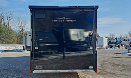 New 8 X 28 +2' VNOSE CAR HAULER ENCLOSED ALL ALUMINUM 5200# AXLES 2026 LIGHTNING