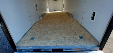 New 8 X 28 +2' VNOSE CAR HAULER ENCLOSED ALL ALUMINUM 5200# AXLES 2026 LIGHTNING