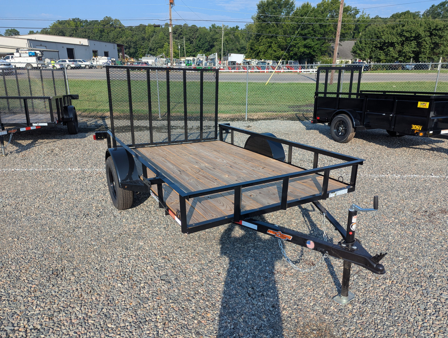 New 2026 Down 2 Earth Trailers 6x10 w/ Gate Utility Trailer