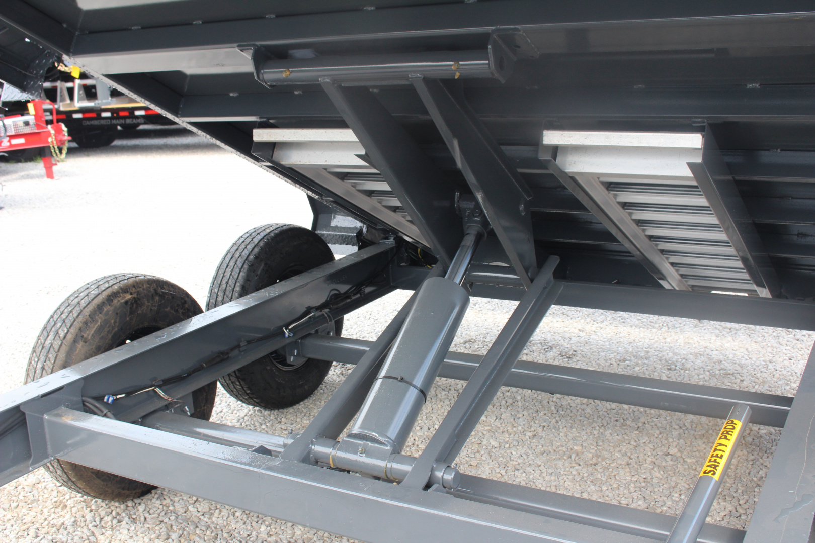 New 2026 Moritz 6' 10" x 12' Heavy Commercial DLH Series Dump Trailer - 14000# GVW