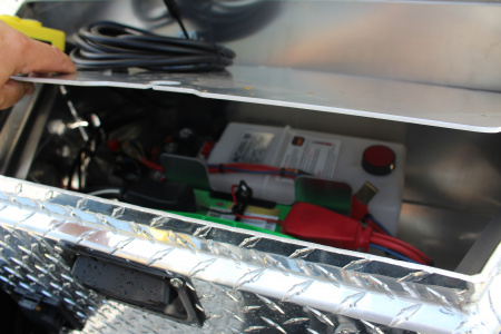 New 2026 Moritz 7' x 16' + 6' Low Pro - Hydraulic Power Tail - Equipment Trailer - 16000# GVW