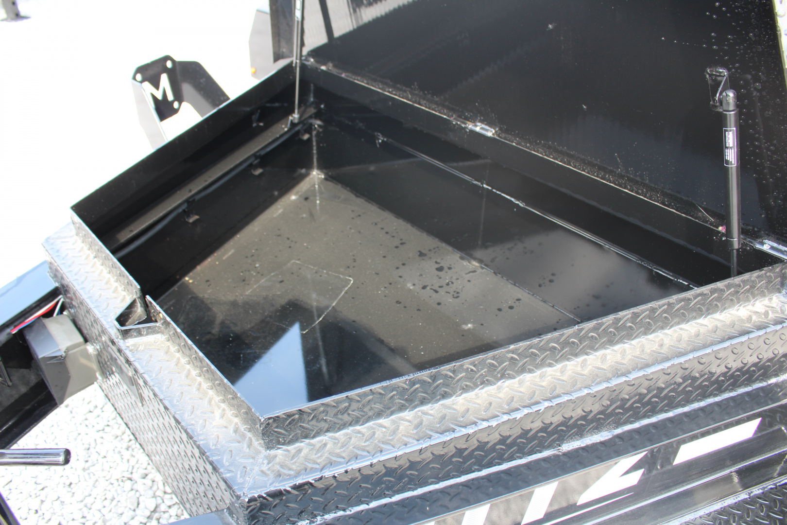 New 2026 Moritz 7' x 16' + 8' Low Pro - Gravity Tilt - Equipment Trailer - 25900# GVW