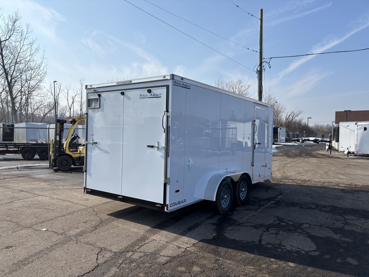 New 2026 Haul About Trailers CGR716TA2 Cargo / Enclosed Trailer