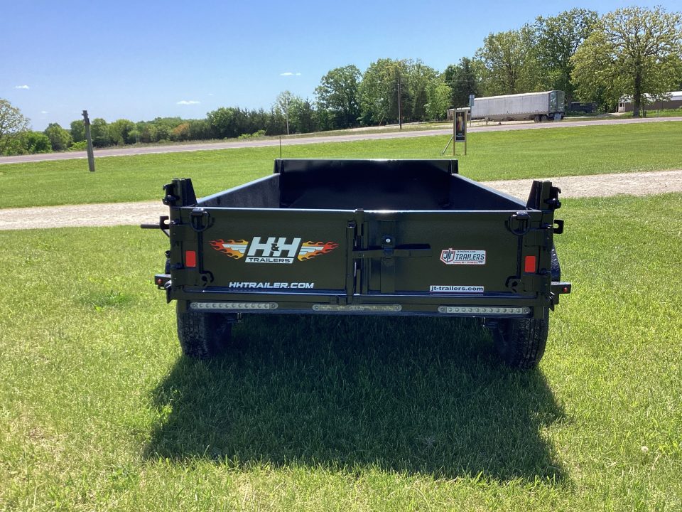 New 2026 H&H Trailers 62x10 Utility Dump Trailer, 7K