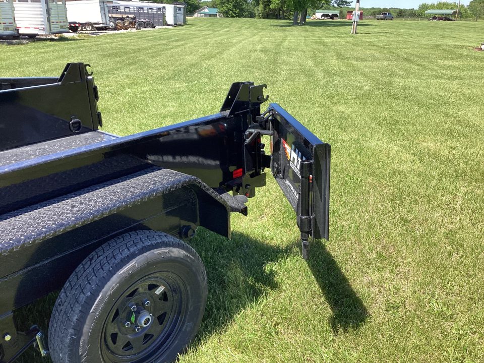 New 2026 H&H Trailers 62x10 Utility Dump Trailer, 7K
