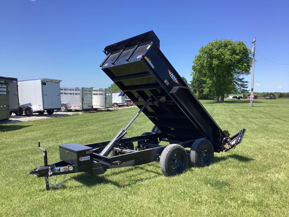 New 2026 H&H Trailers 62x10 Utility Dump Trailer, 7K