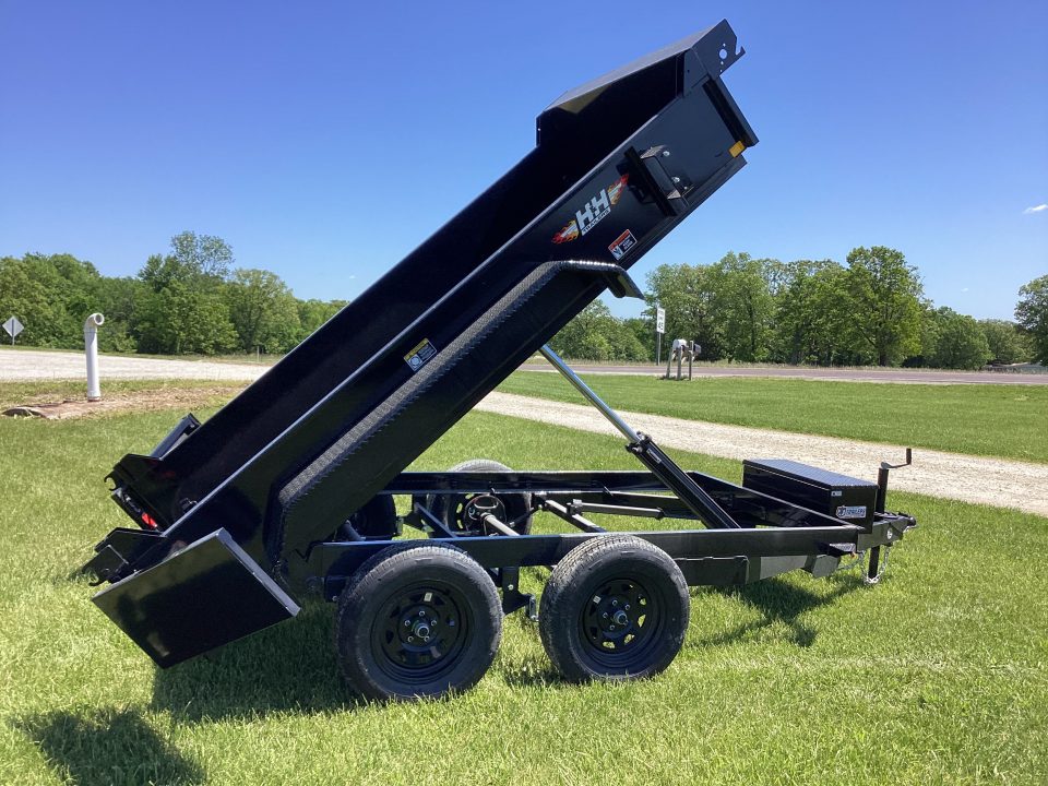 New 2026 H&H Trailers 62x10 Utility Dump Trailer, 7K