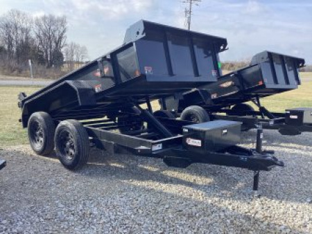 New 2026 H&H Trailers 62x10 Utility Dump Trailer, 7K