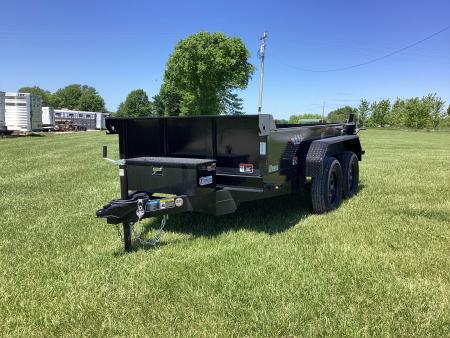 New 2026 H&H Trailers 62x10 Utility Dump Trailer, 7K