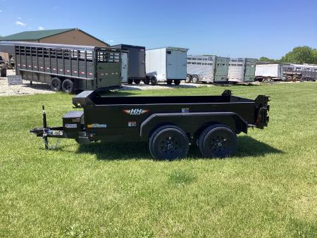 New 2026 H&H Trailers 62x10 Utility Dump Trailer, 7K