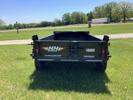 New 2026 H&H Trailers 62x10 Utility Dump Trailer, 7K