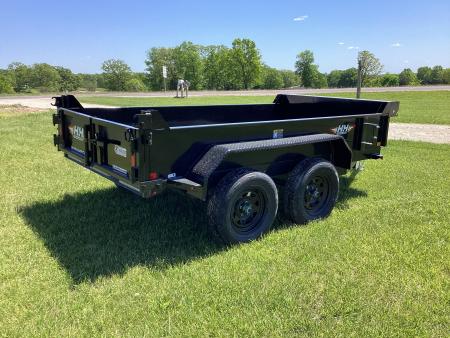 New 2026 H&H Trailers 62x10 Utility Dump Trailer, 7K