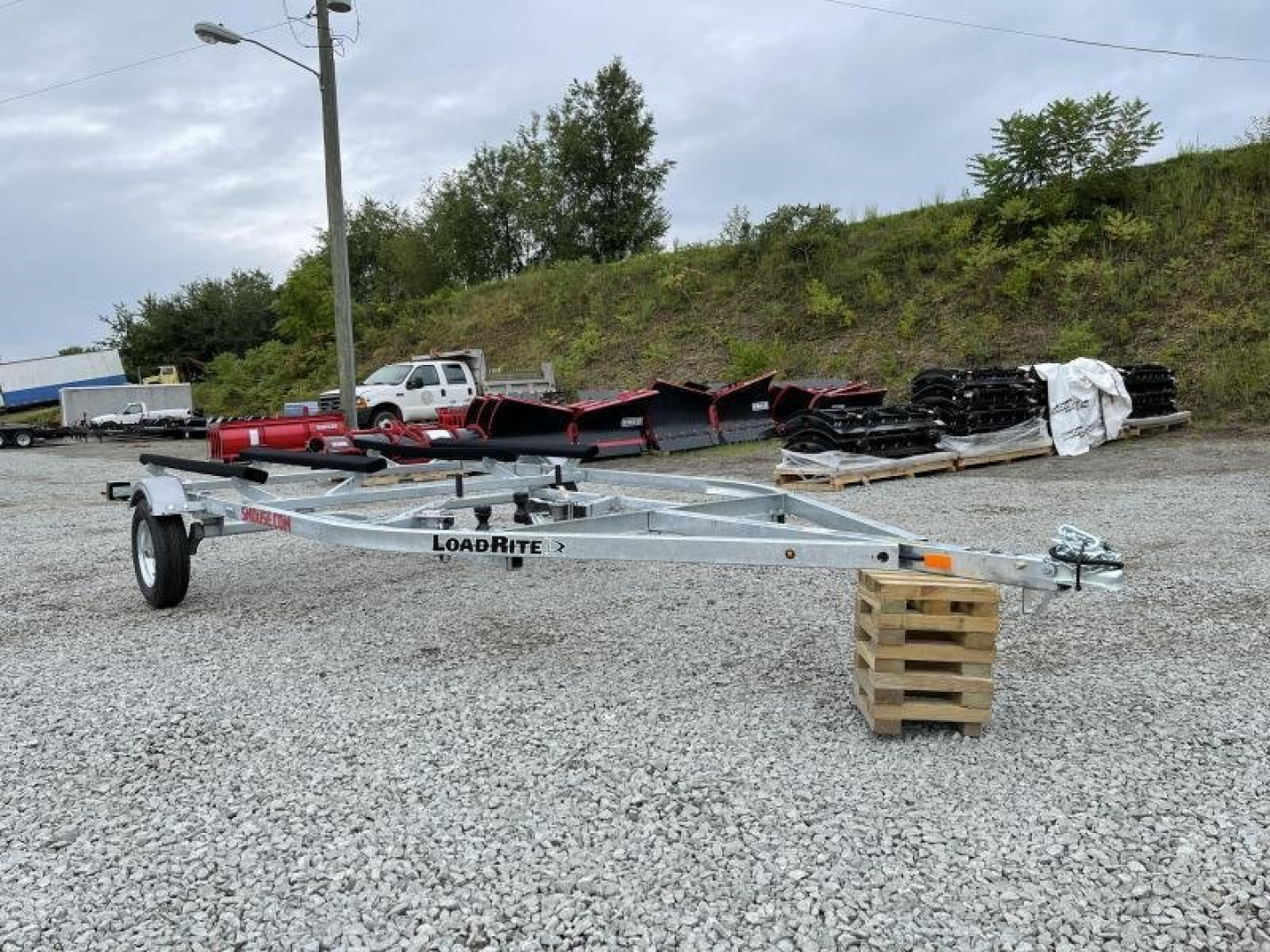 New 2026 Load Rite Double Jet Ski GALVANIZED Trailer w/ Swing up Jack