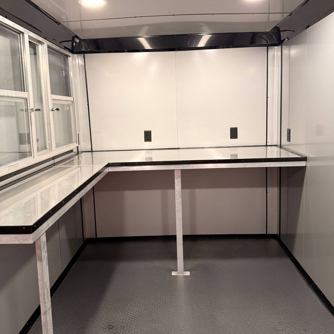 New 7X14TA Pink Concession Trailer