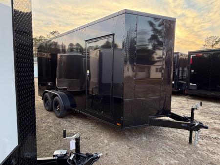 New 2026 Yellowstone Trailers 7x16 TA Cargo / Enclosed Trailer