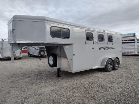 New 2026 Trails West Adventure 3 Horse Trailer