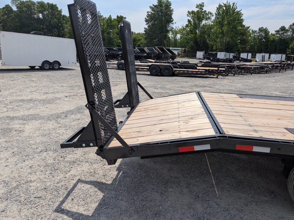 New 2026 Down 2 Earth Trailers 24ft 16K Deckover w/ Fold Up Ramps