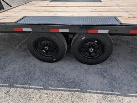 New 2026 Down 2 Earth Trailers 24ft 16K Deckover w/ Fold Up Ramps