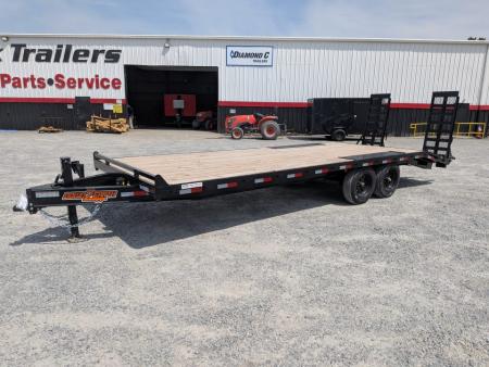 New 2026 Down 2 Earth Trailers 24ft 16K Deckover w/ Fold Up Ramps