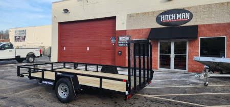 New 7 x 14 Sure-Trac Tube Top Utility Trailer 5k*** Brakes