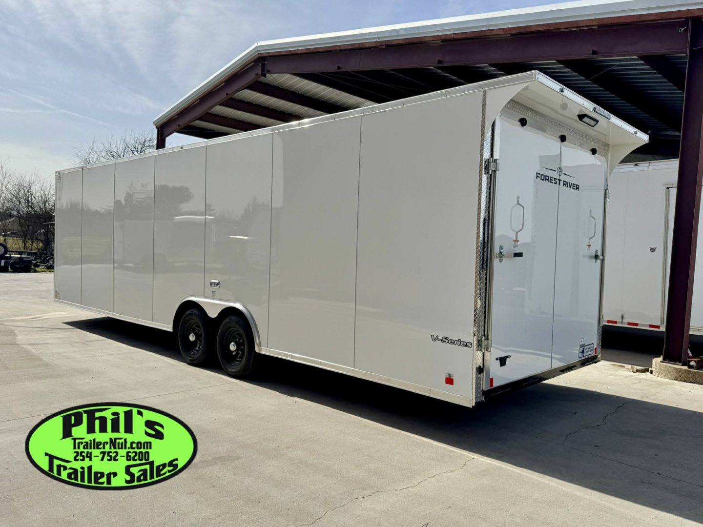 New 2026 Continental Cargo 8.5X28 CAR HAULER UPGRADED .080 EXTERIOR / REAR WING Cargo / Enclosed Trailer