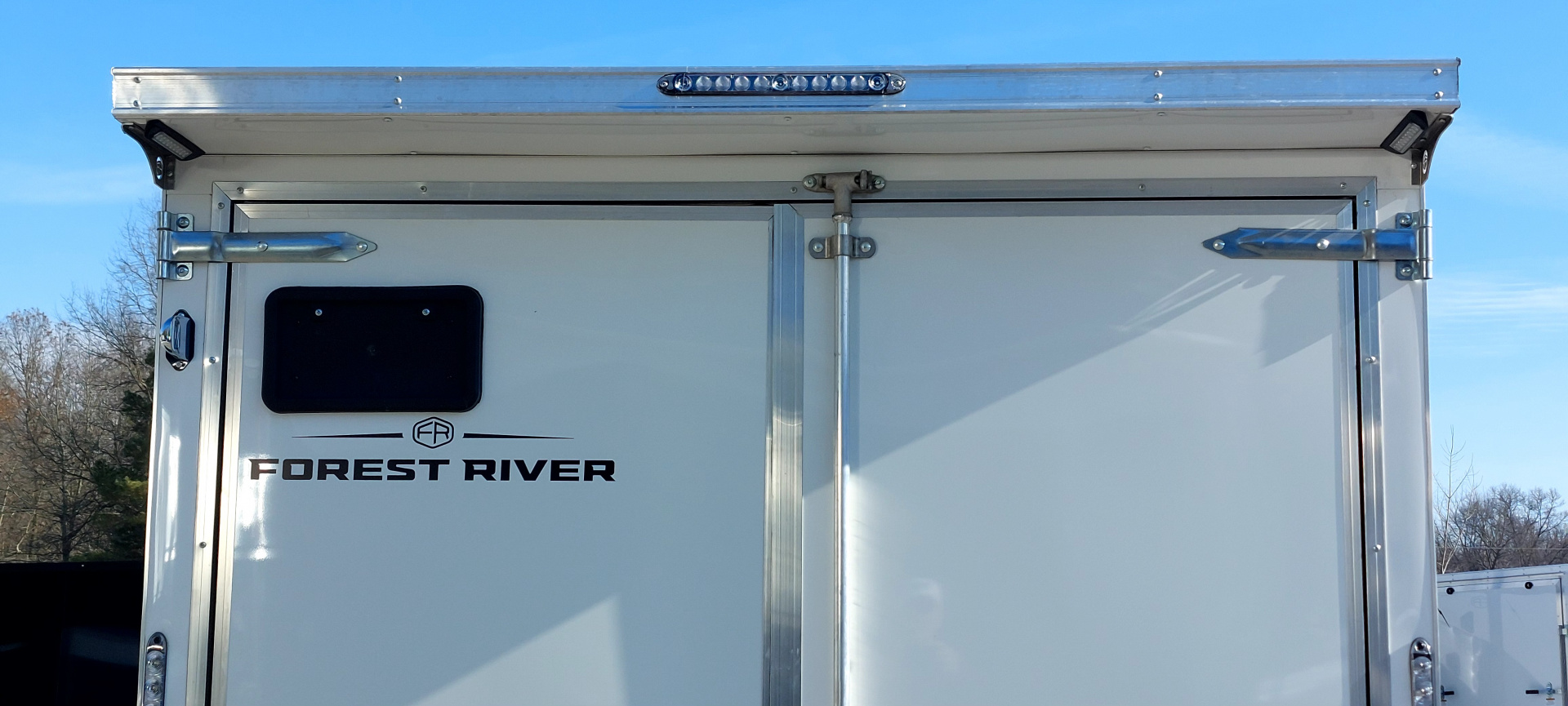 New 7 X 14 CARGO ENCLOSED AMERA-LITE TANDEM AXLE ALL ALUMINUM 2026 FOREST RIVER