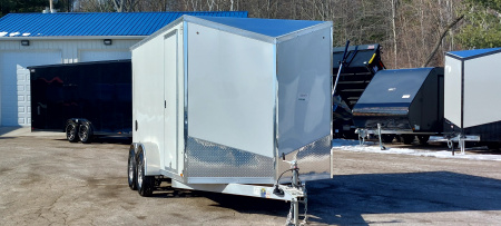 New 7 X 14 CARGO ENCLOSED AMERA-LITE TANDEM AXLE ALL ALUMINUM 2026 FOREST RIVER
