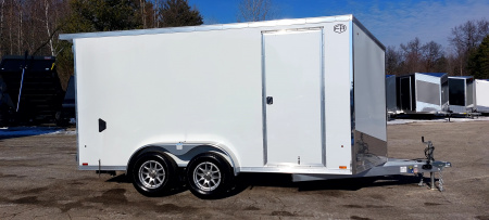 New 7 X 14 CARGO ENCLOSED AMERA-LITE TANDEM AXLE ALL ALUMINUM 2026 FOREST RIVER